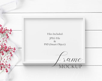 2x8 Bookmark Mockup Styled With Textured Paper And Pink Etsy