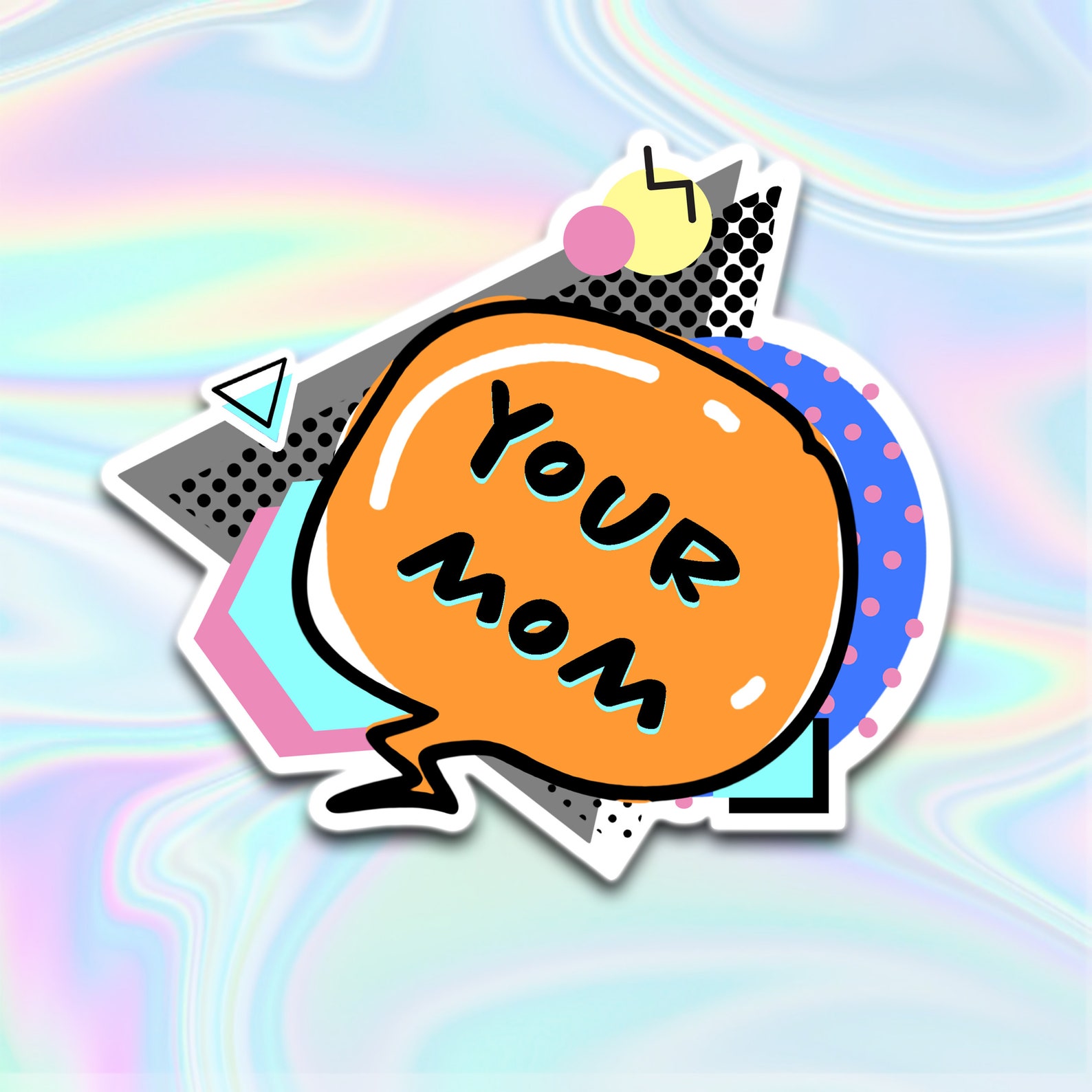 90'S Sticker Laptop Decal Water Bottle Sticker Etsy