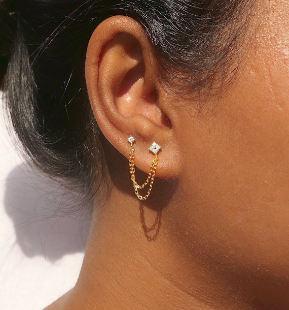 Etsy chain earrings deals