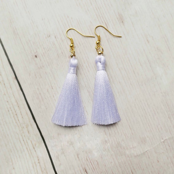 Tassel sale threader earrings