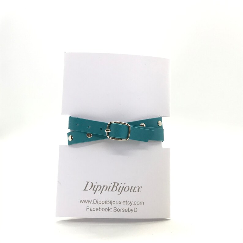 Turquoise Blue Wrap bracelet Yellow Women/'s double lap bracelet Green Italian genuine leather