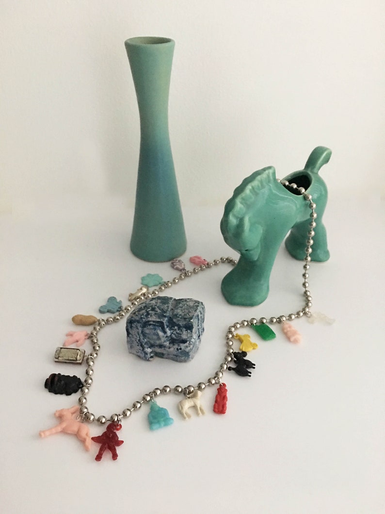 Cracker Jack Necklace Vintage Collectable Charms 1920's Etsy