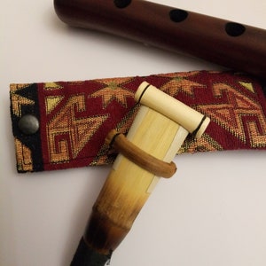 Armenian Duduk, Pro Duduk, Professional Duduk 2 Reeds Key A Duduk National Case, free gift Flute and Playing Instruction image 2