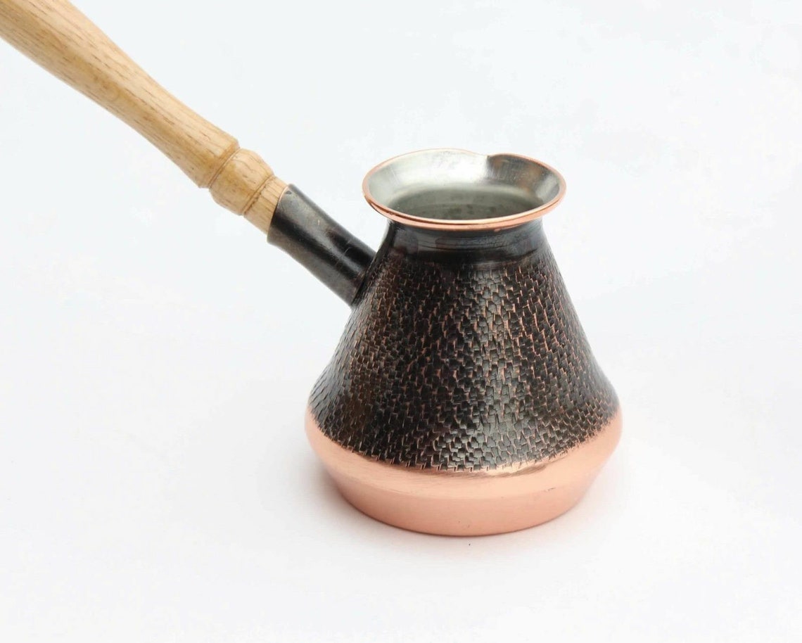 Handmade Armenian Coffee Pot Maker Copper Jazva Jamaica