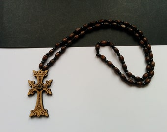 Wooden Cross Armenian, Armenian Gifts, Christianity