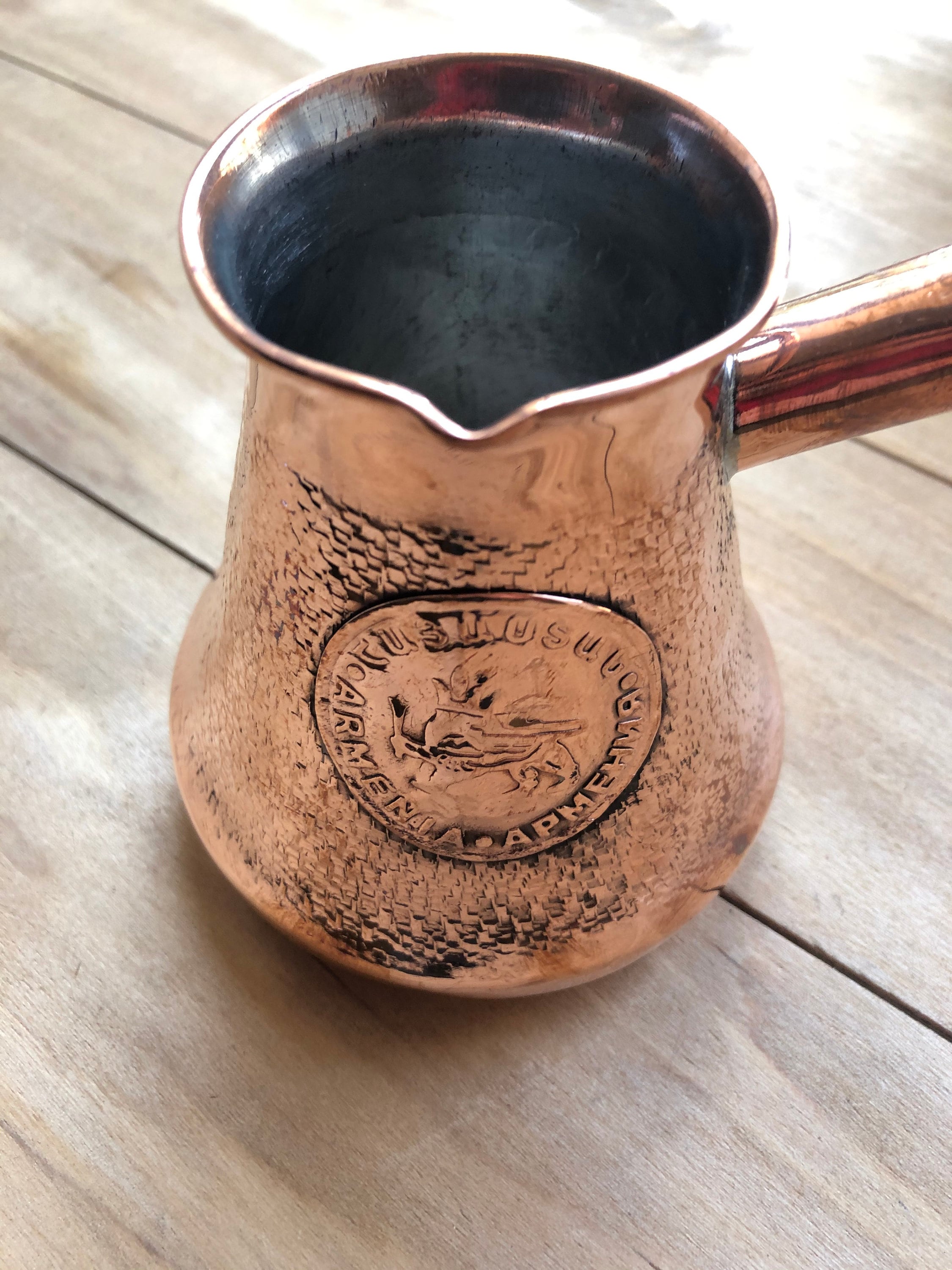 Vintage JAZZVE Armenian Coffee Jazve Unique Copper Jazva | Etsy