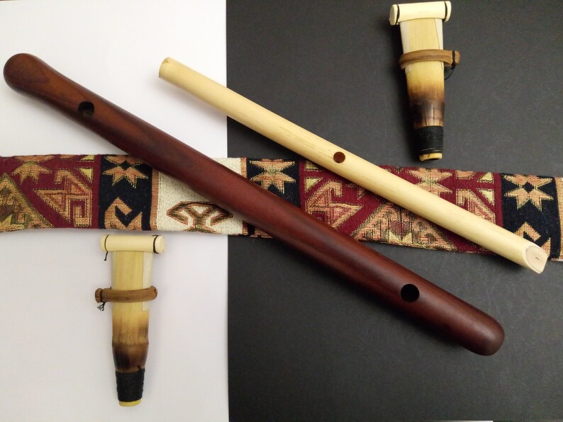 Armenian Duduk, Pro Duduk, Professional Duduk 2 Reeds Key A Duduk National Case, free gift Flute and Playing Instruction image 7