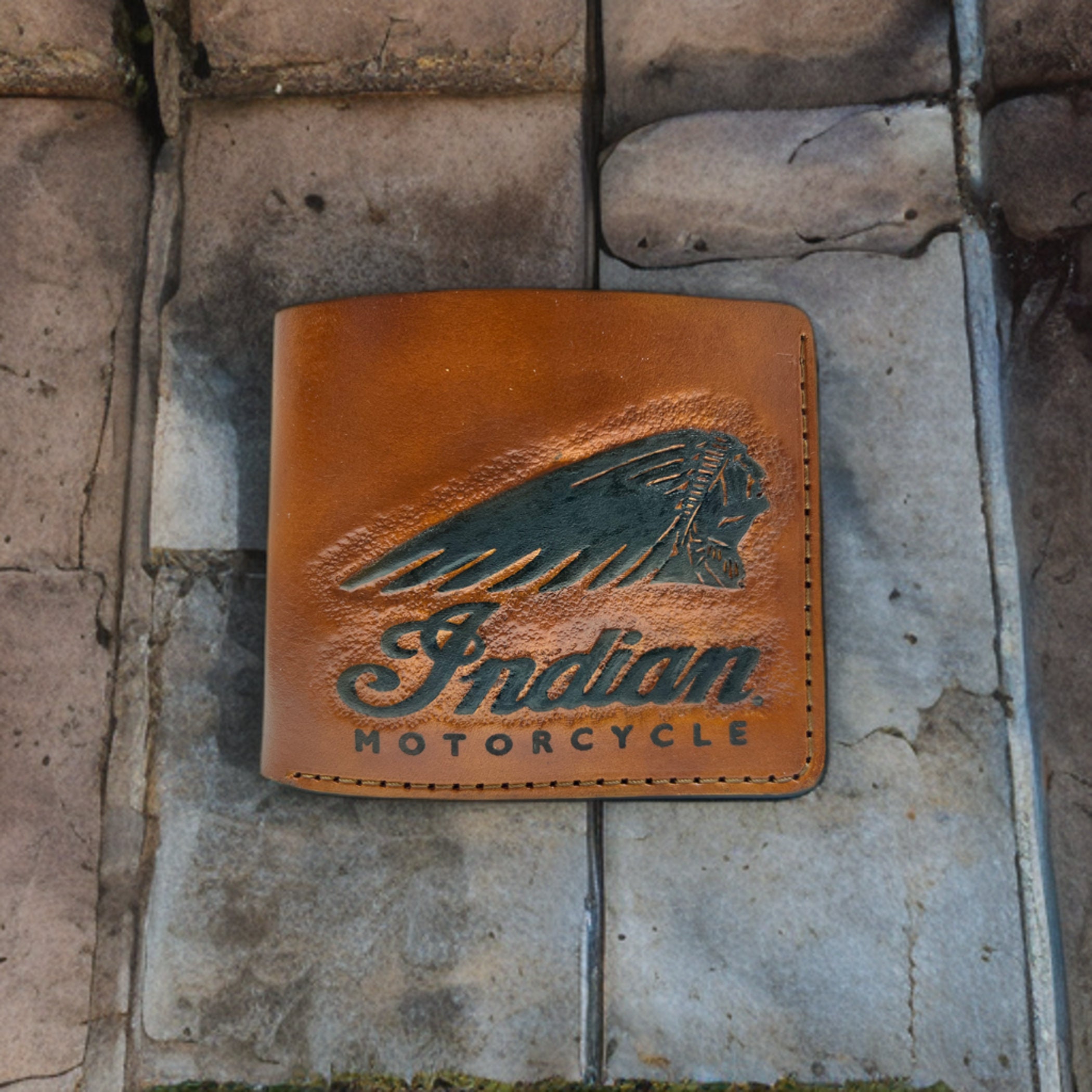Indian motorcycle chain wallet new arrivals