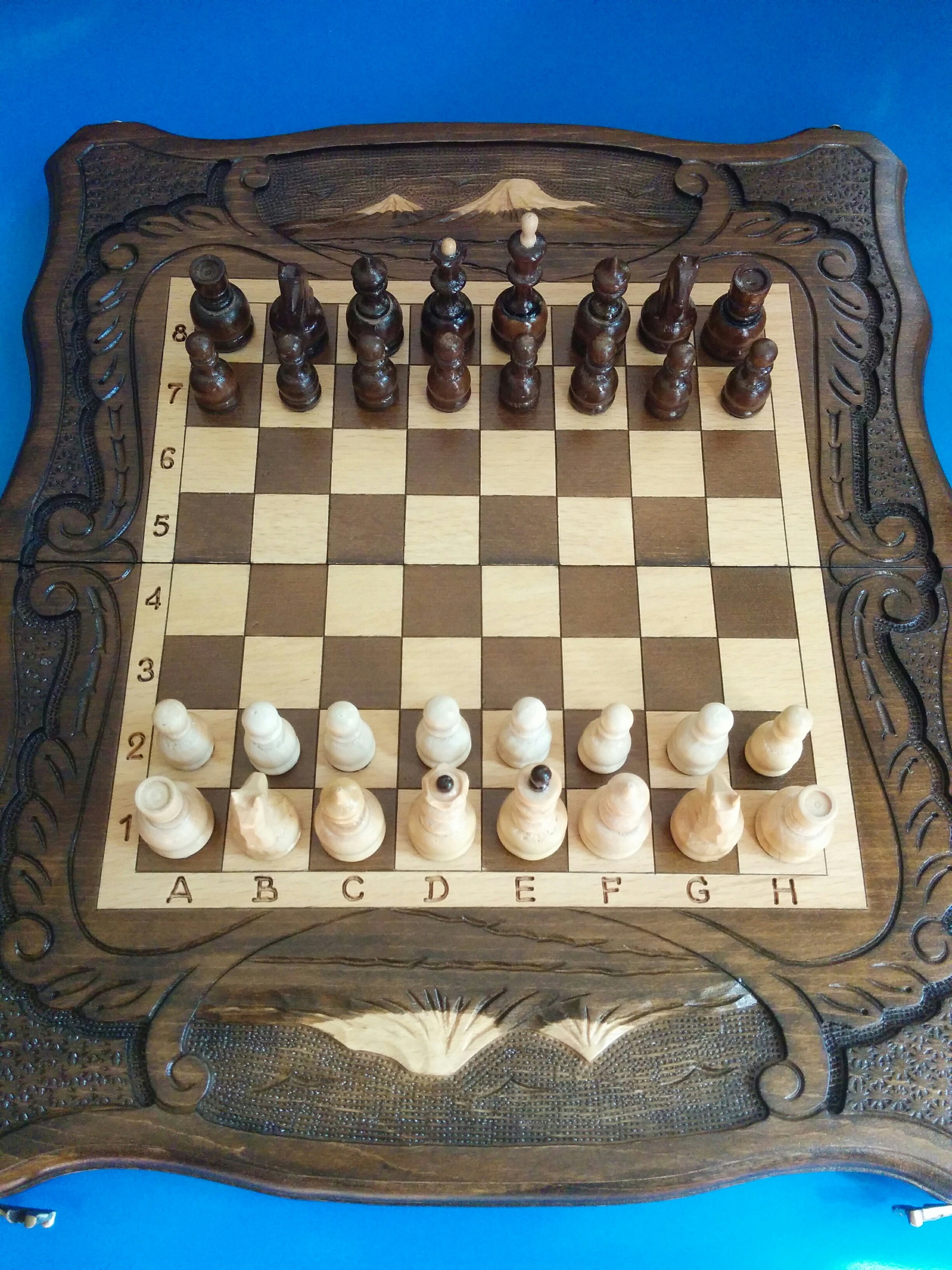 Double The Fun: Wooden 2-player Chess Set - Parent-child Interactive  Desktop Game For Kids! - Temu United Arab Emirates