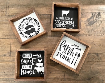 Farmhouse Tier Tray Decor