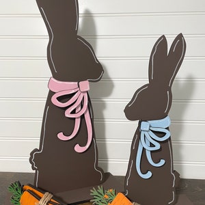 Large Chocolate Bunnies