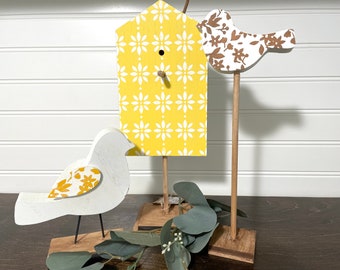 Bird House Sign Display