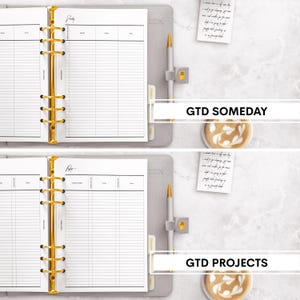 Printable Planner Getting Things Done 2025 Planner PDF Planner Minimalist Planner Work Planner Life Planner School Planner College Planner Productivity Planner Essentials Planner Inserts Planner Refills Planner Pages Planner Sheets Ring Disc Binder