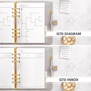 Printable Planner Getting Things Done 2025 Planner PDF Planner Minimalist Planner Work Planner Life Planner School Planner College Planner Productivity Planner Essentials Planner Inserts Planner Refills Planner Pages Planner Sheets Ring Disc Binder