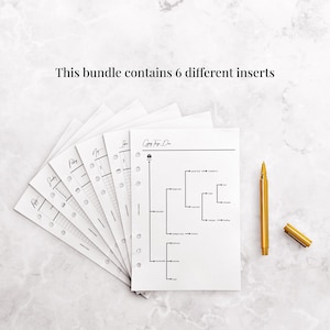 Printable Planner Getting Things Done 2025 Planner PDF Planner Minimalist Planner Work Planner Life Planner School Planner College Planner Productivity Planner Essentials Planner Inserts Planner Refills Planner Pages Planner Sheets Ring Disc Binder