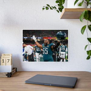 Philadelphia Eagles Super Bowl LIX 59 Champions Brandon Graham Gloss Poster, Multiple Sizes Available