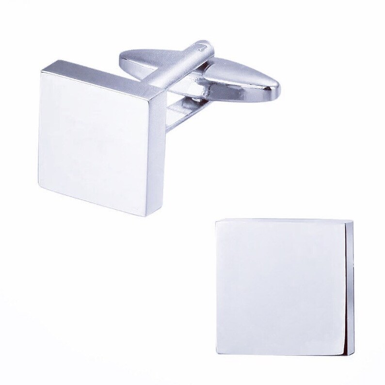 Classic Mens Cufflinks|Stainless Steel Cufflinks|Square Steel Cufflinks|Vinatge Cufflinks