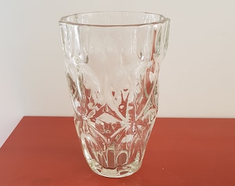 Vintage Crystal vase / / Crystal vase / / antique vase / / glass vase / / vase candle / / Decorative vase / / vintage vase / / / vase/decor / / flowers