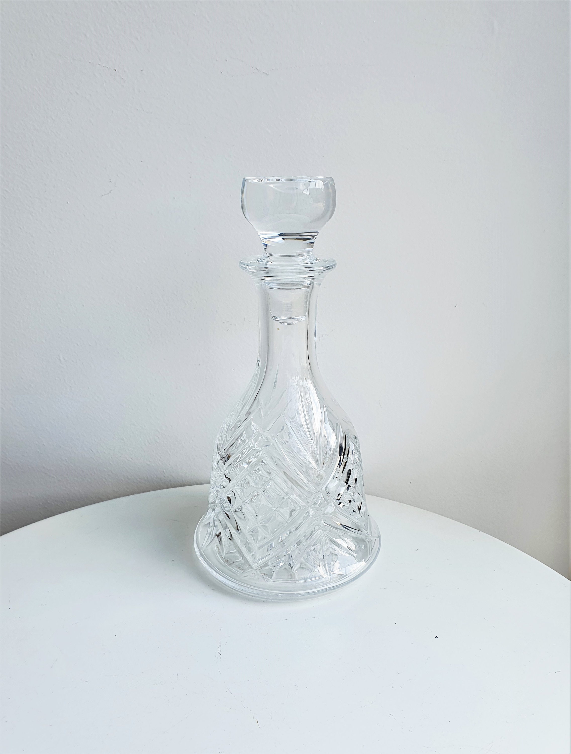 Carafe à Liqueur Vintage//Carafe Carrée//Carafe Whisky//Carafe Ananas//Carafe en Verre//Carafe Ancie