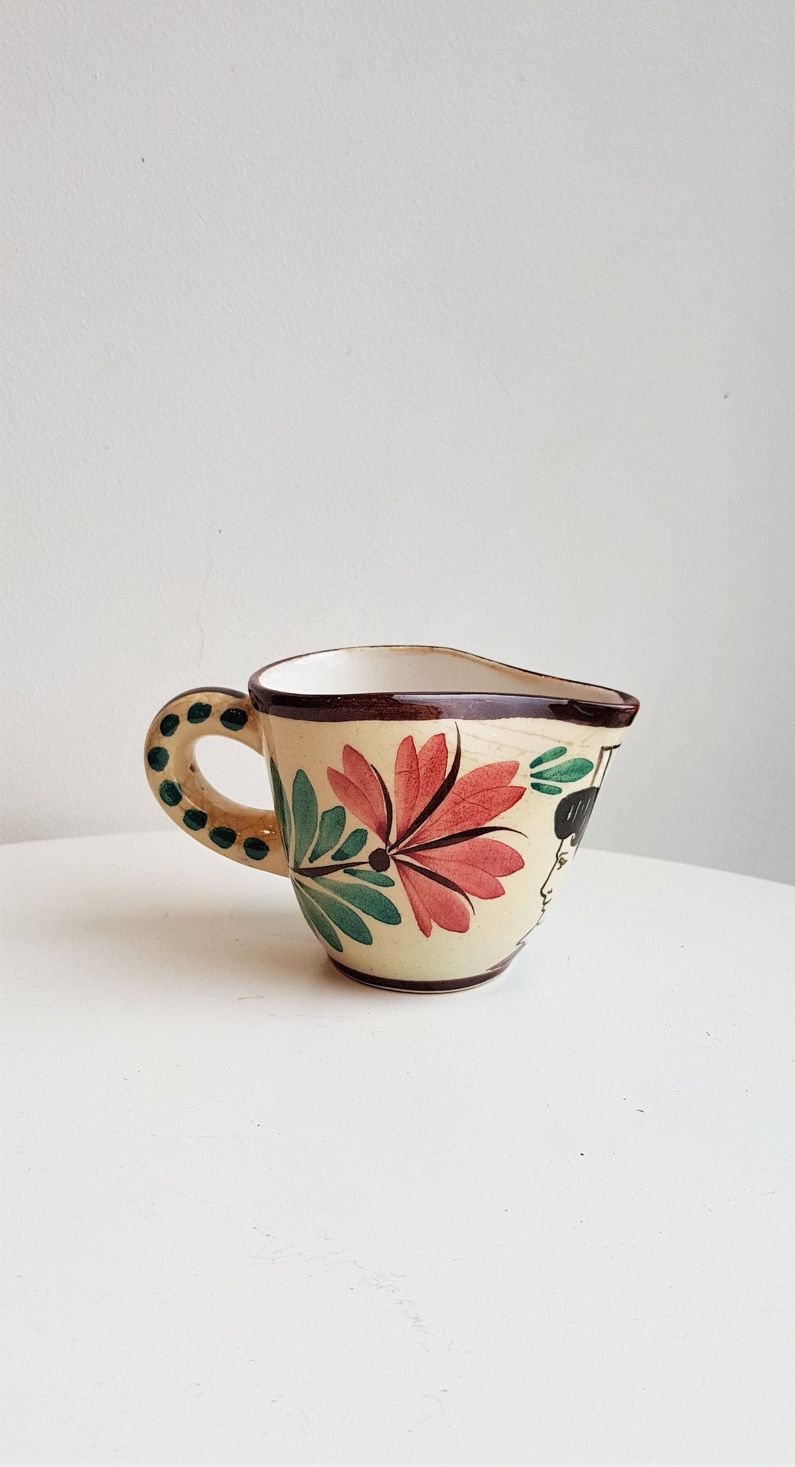 Pot à Lait//Pot Crème//Pot Keraluc//Keraluc//Faience Quimper//Pot Lait Ancien//Faiencerie Henriot//H