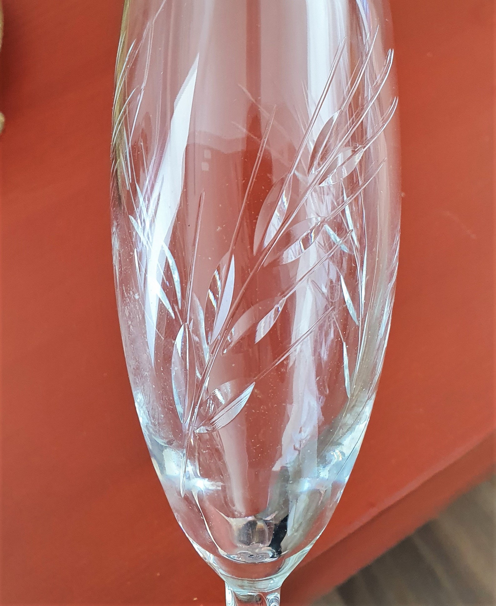 Flûtes//verres anciens//verres épi de blé//flutes à Etsy