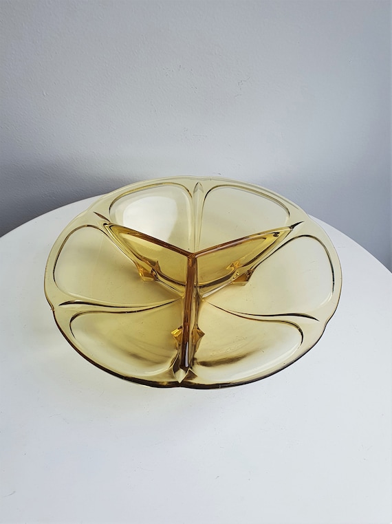 Yellow Glass Cup//round Cup//vintage Glass Cup//yellow Etsy