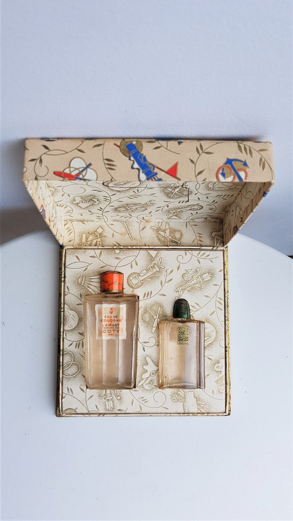 Vintage Perfume Box//old Perfume//perfume Box//coty Perfume//eau 