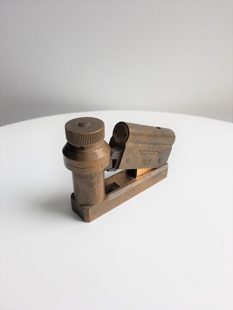Meter Antique Brass Compass Vintage Brass Vintage Etsy - image 0