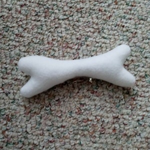 PEBBLES Flintstone BONE Hair Clip ... made from LICENSED original pattern!