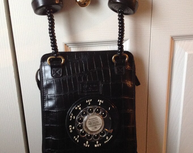 Real ROTARY DIAL Phone PURSE / Bag / Pocketbook Relic Purse Etsy