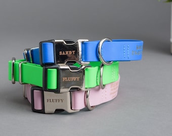 Biothane dog collar, Dog collars and leashes, Custom dog collar, Trending now, Waterproof dog collar, Collar for dog, Dog collar with name