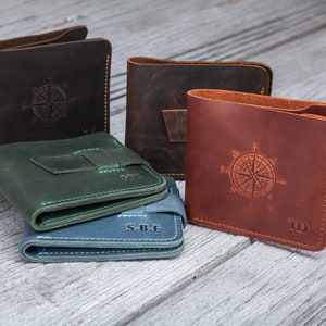 Geschenke für Ihn Klasse von 2025 Geburtstagsgeschenke für Männer Herren Brieftasche personalisiert Herren Leder Geschenk Vatertag Personalisierte Geburtstagsgeschenke