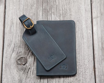 Leather passport cover, personalized passport holder, travel gift for men and women, Christmas personalized gifts, Wedding favors