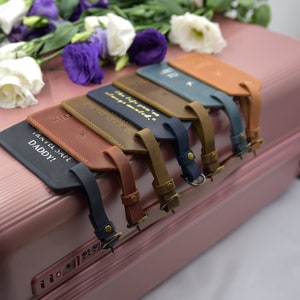 Luggage tags personalized, Custom luggage tag, Leather luggage tags, wedding favors, luggage tag favor, luggage tags wedding,