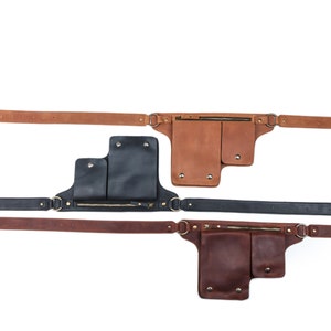 Leather Hip Bag Festival, Utility Belt Bag, Fanny Pack for Women ...
