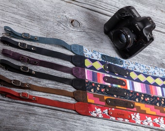 Vatertagsgeschenke, personalisierte Kamerahandschlaufe aus Leder, Kameraband für Fotografen personalisiert,