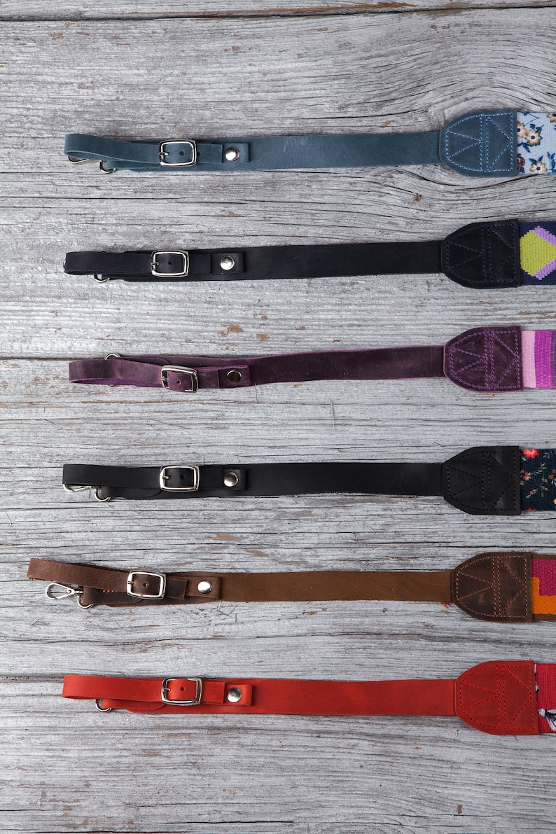 Custom camera strap personalized