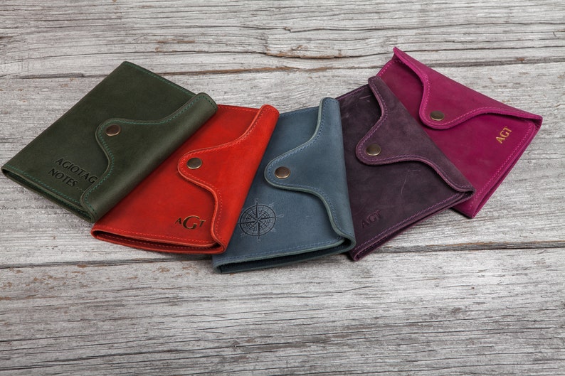 Leather sketchbook cover refillable artist gifts for women Etsy