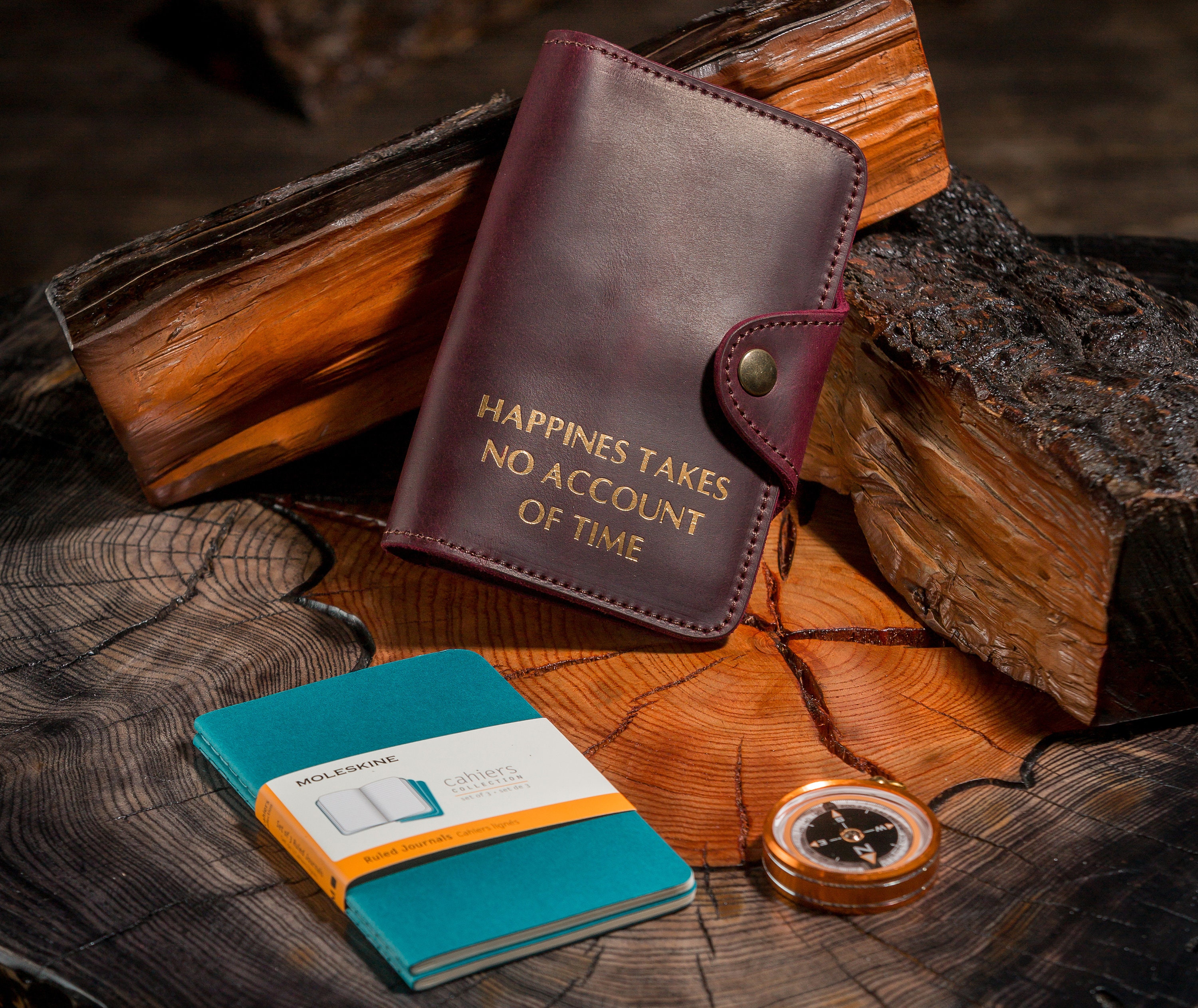 Leather Journal Cover A6 Traveler Notebook Leather Journal Etsy