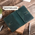 Leather passport holder, Dual passport cover, Travel wallet, Gifts for him, Personalized passport holder, Travel accessories, Custom gifts product logo
