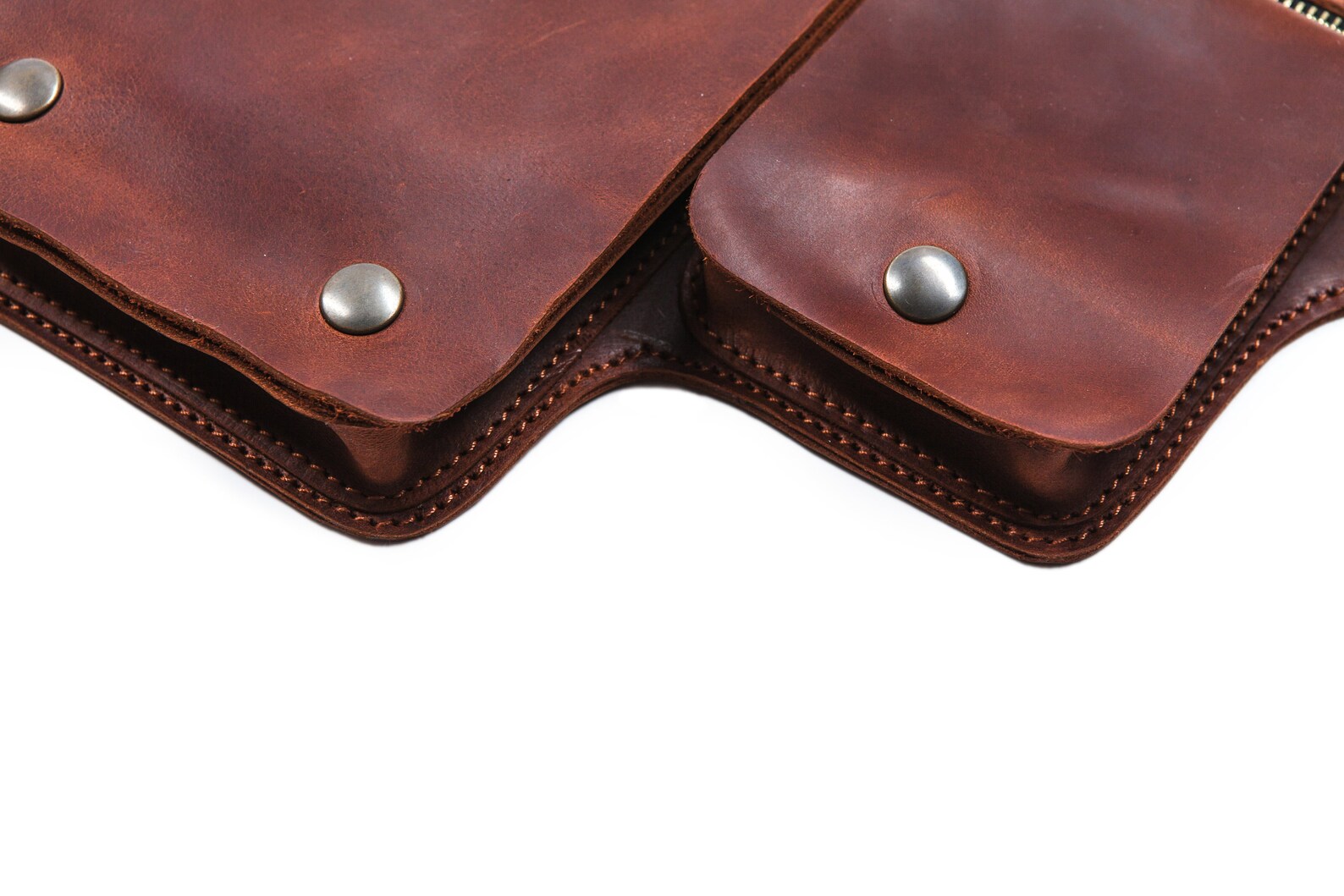 Leather Hip Bag Festival Utility Belt Bag Fanny Pack for - Etsy