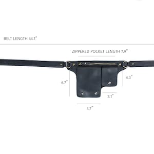 Leather Hip Bag Festival, Utility Belt Bag, Fanny Pack for Women ...