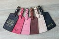 Luggage tags personalized, Leather luggage tags, Custom luggage tag, Wedding favors, Travel accessories
