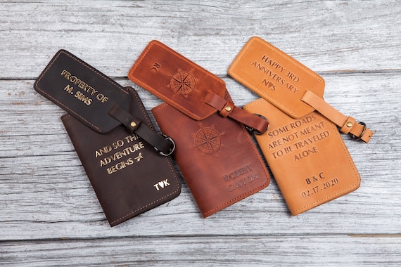 【日本入手困難】Re-Nylon and leather passport holder Leather passport holder BROWN/GOLD | The Bridge