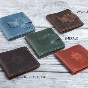 Graduation gifts 2025, Personalized leather wallet for men,Personalized wallet men, leather mens wallet, 3rd anniversary gift, gifts for dad