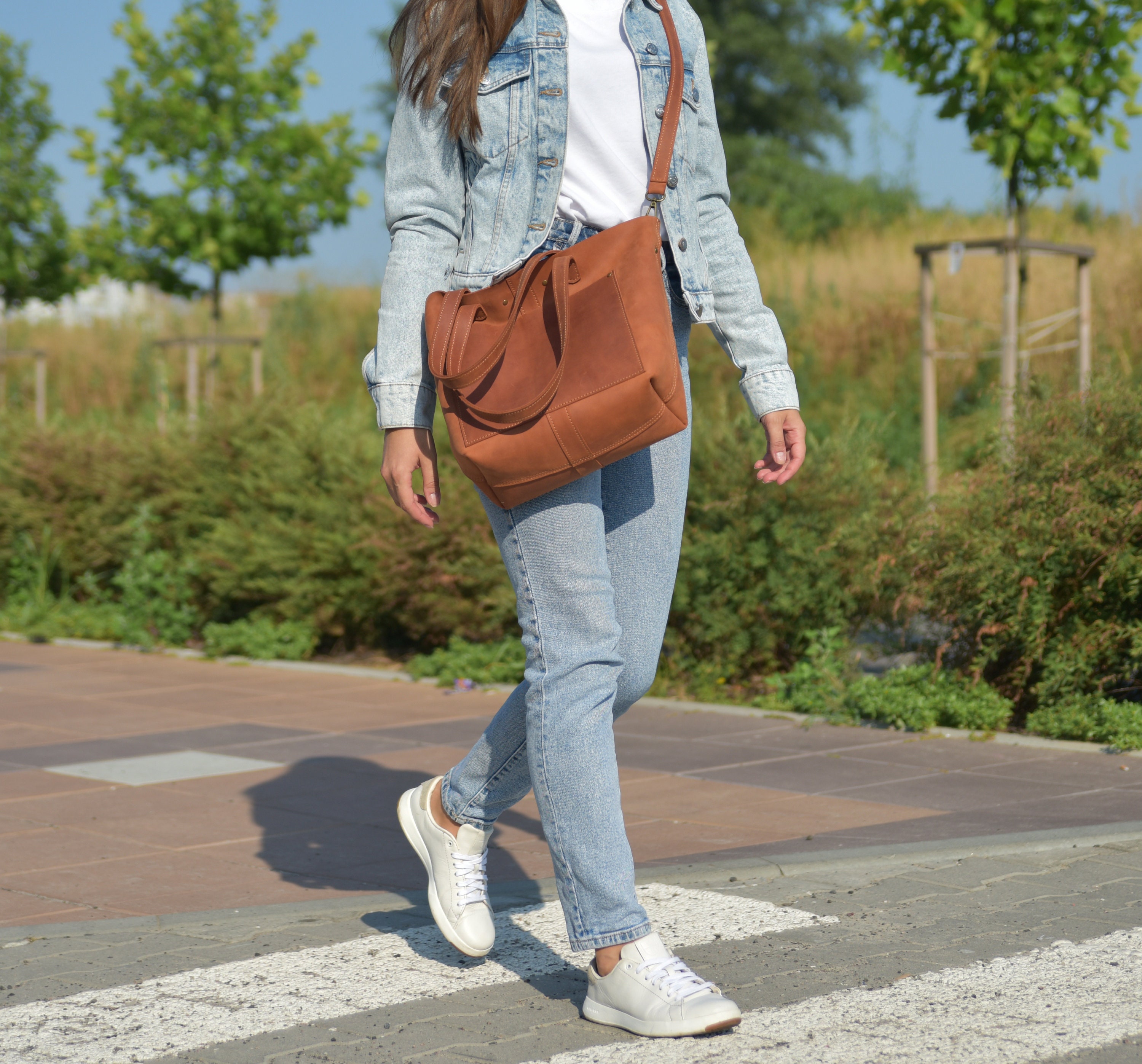 The Leather Mini Tote Bag