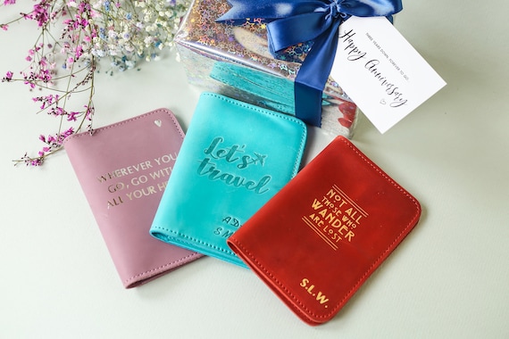 Personalized Passport Cover - Happy Personalized Gifts