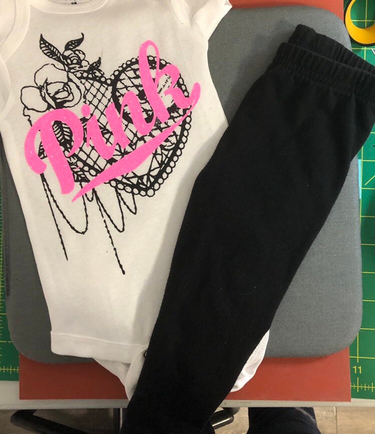 Victoria Secret Pink Baby Clothes Etsy UK
