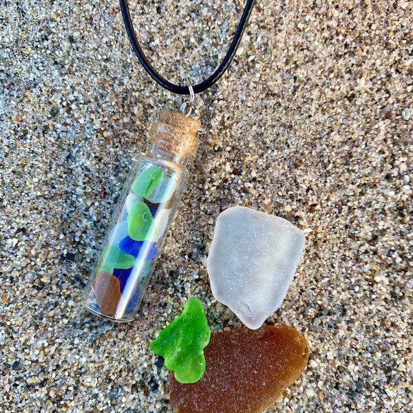 Glass Vial Jewelry Etsy