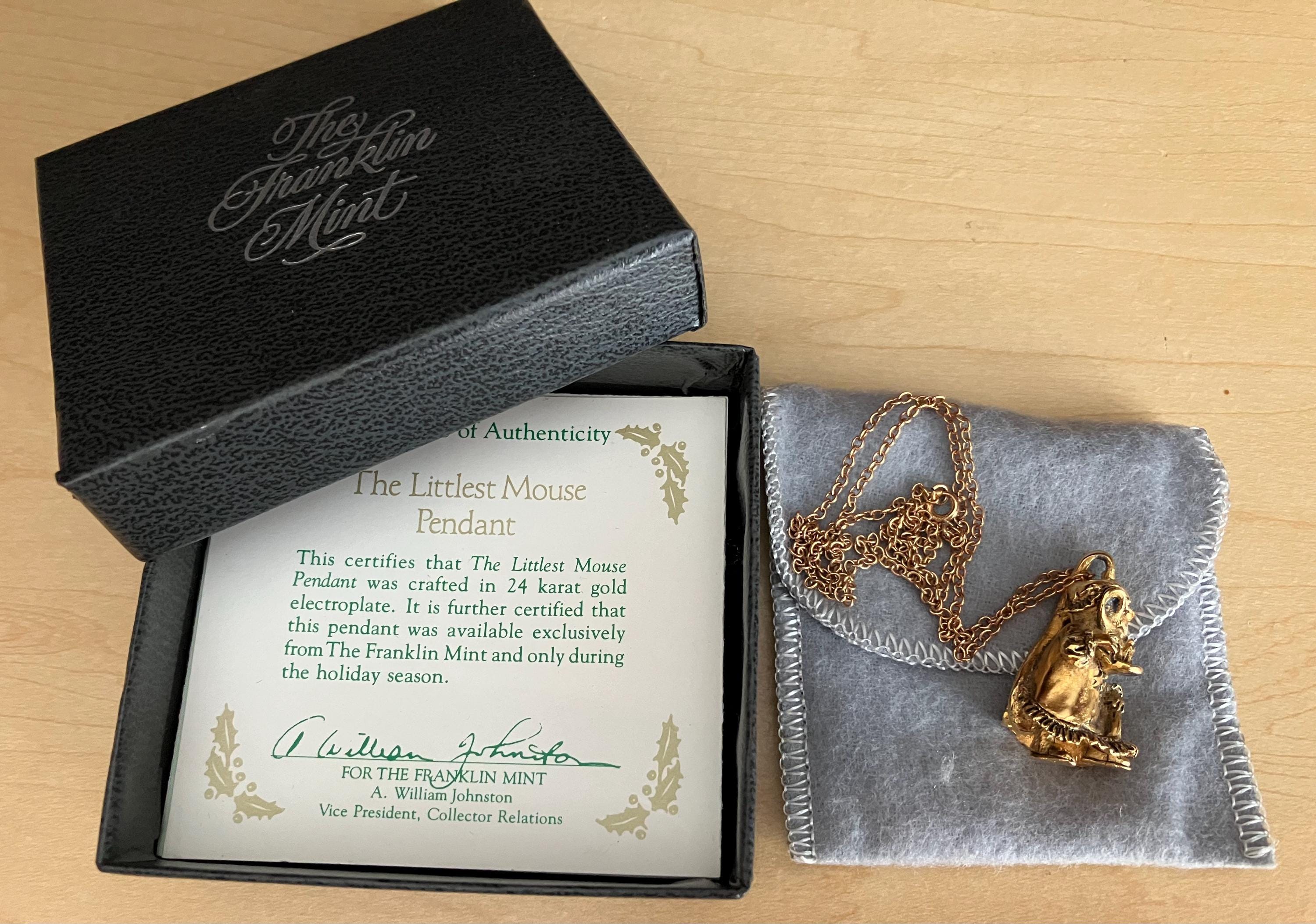 Franklin mint necklace - Etsy 日本